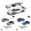 Тренды Хобби 1:64 Porsche 911 GT1 LM 1998 Литой металлический модельный автомобиль Коллекционный