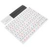 Наклейка на клавиши пианино Электронный орган Универсальные клавиши Прозрачный пастер для нот Украшение Разноцветный