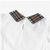 Burberry 8073164 A1464 Поло в клетку винтаж для девочек, детская футболка с коротким рукавом