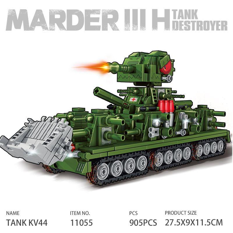 Мир Танков Ultimate KV44 Carl 44 Строительный Пазл Игрушка KV99 Ultimate Leviathan