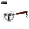 304 Stainless Steel  Frying Pan 120Ml/200Ml/300Ml Spill-Proof Mini Soup And Milk Pot Anti-Scald Kitchen Tools Accessories