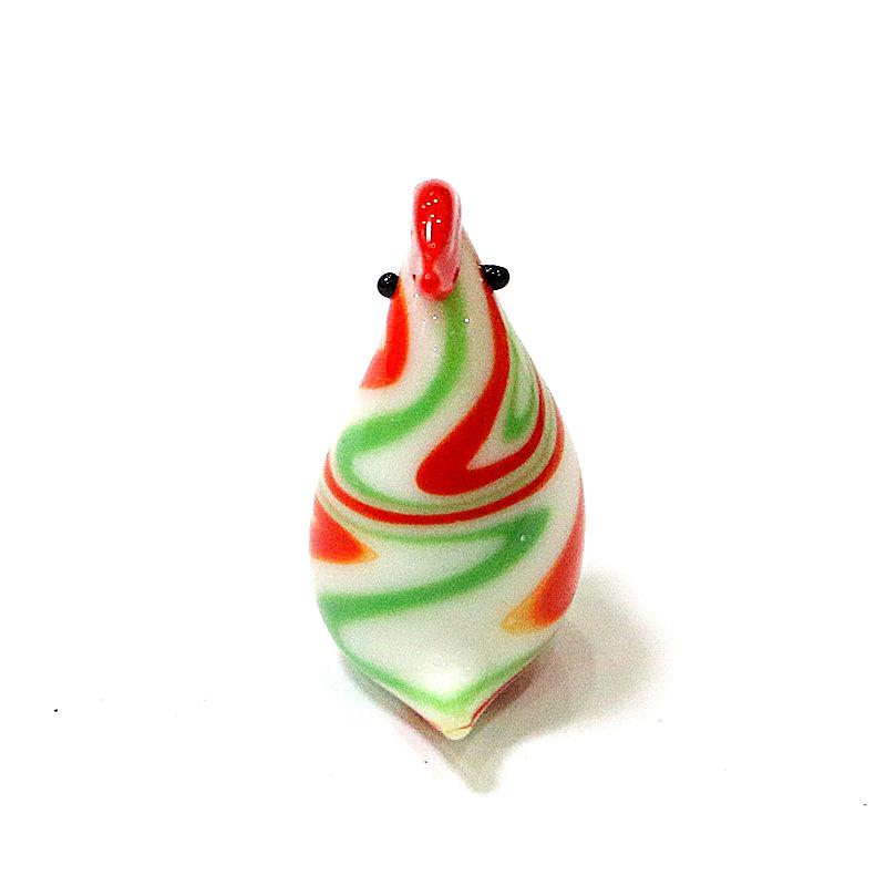 Easter Decor Kawaii Glass Chick Ornaments Cute Animal Mini Figurine for Diy Fairy Garden Dollhouse Home Desk Decoration Supplies