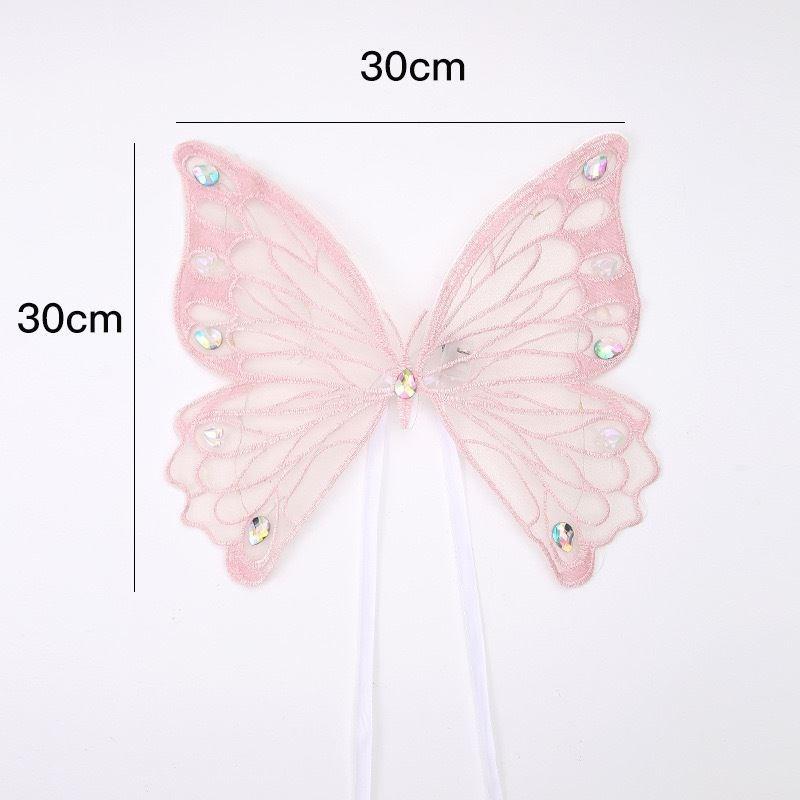 Светящиеся крылья бабочки шлейка для собак и летний наряд для маленьких собак - Очаровательный декор на грудь для собак кошек померанского шпица тедди бишона