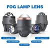 Auto LED Fog Light Double Light Lens-55W3 Inch Three Direct Laser Headlight Effect Far and Near Integrated LED Lights