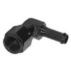 6AN 90 Degree Universal Aluminum Alloy Oil Female To 516 Barb Fitting Adapter Fuel Water Fluid Air