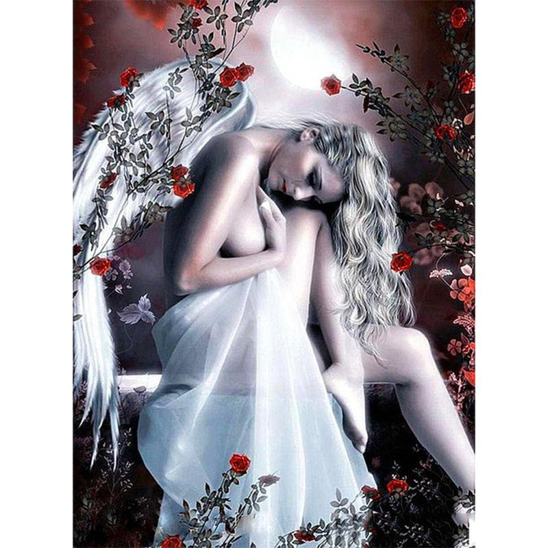 And Demons Angels Paint 5d Arts And Crafts For Adult Diamond Painting Art Full Kit Figure Abstract Jewel Cross Stitch
