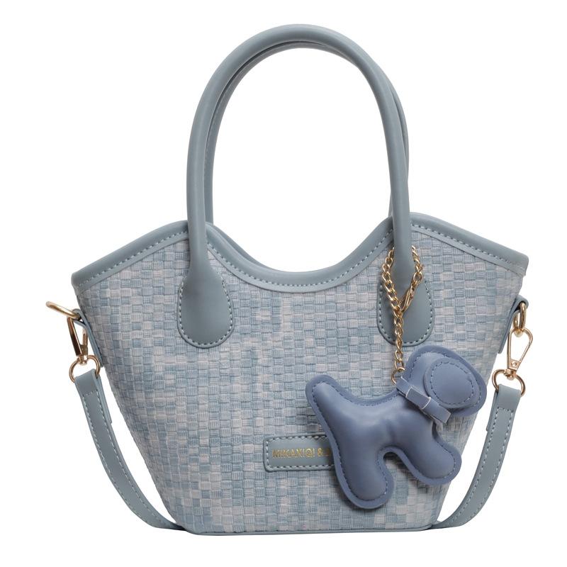 Премиальный сенс простая сумка-тоут новая модная модная ручная сумка летняя универсальная на плечо сумка-мессенджер