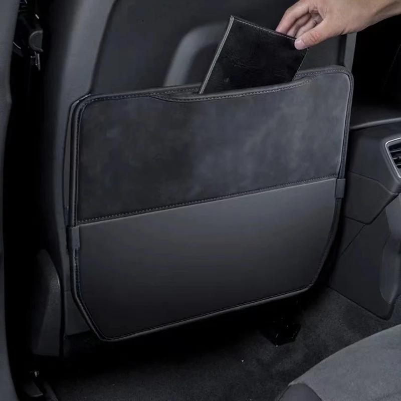 Горячий 2025 Автомобильный Коврик от Пинания на Спинку Сиденья Кожаный Защитный Чехол Водонепроницаемый Для BMW M Логотипа E46 E36 E34 F10 E90 F30 E60 F30 E53 E3