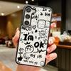 Мультяшные Животные Чехол для Телефона Для Samsung Galaxy S26 Ultra Чехол S25 S24 FE S23 A17 A07 A56 5g A16 A55 A54 A36 A26 Матовый Прозрачный Чехол