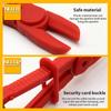 3Pcs Set Hose Tube Clamp Pliers Tool Car Brake Fuel Water Line Clamp Oil Pipe Plier Hose Clamp Removal Tool Automobile Repairing