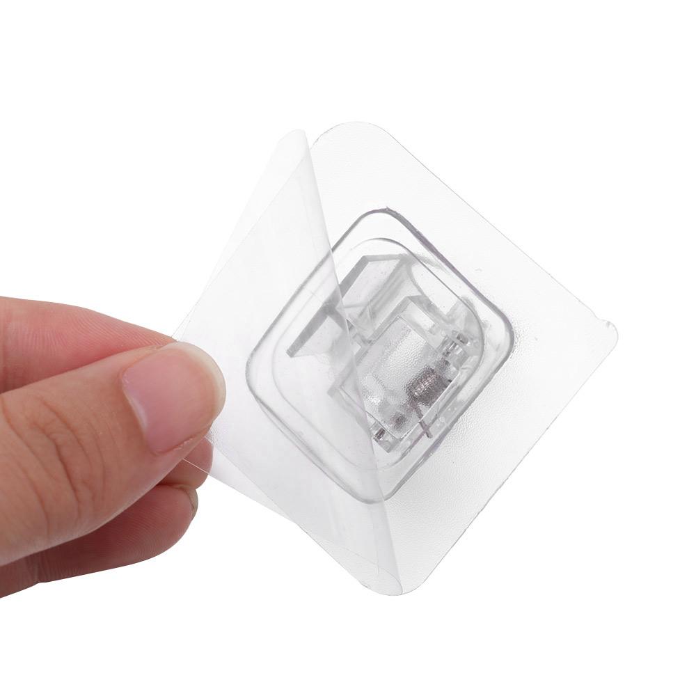 6 шт. самоклеящиеся кронштейны для карнизов без сверления, настенное крепление, держатель карниза для штор