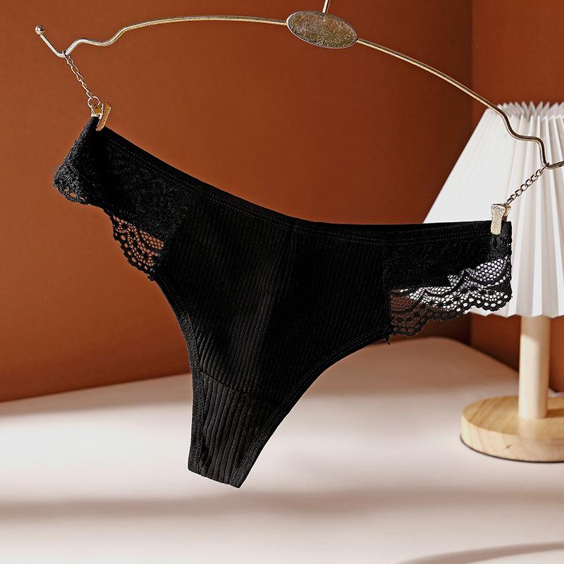 Хлопковые женские трусики, сексуальные спортивные стринги, бесшовные дышащие европейские и американские трусики большого размера, женские Pure Desire