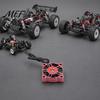 High Speed Heat Dissipation Fan RC Car Cooling Fan, 5-9V 25000RPM Waterproof Motor for 1/10 1/8 1/12 ESC Engine, 30x30mm Aluminum with Connector