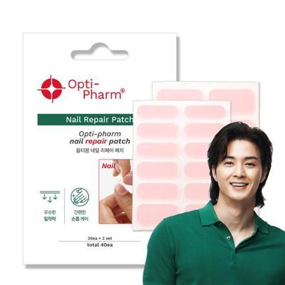 Пластыри для восстановления ногтей opti-pharm 40 листов