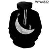 3D Printed Sweatshirt Astronaut Starry Sky Men Women Children Hoodies Fashion Pullover Long Sleeve Boy Girl Kids Streetwear Tops