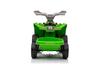 XMX630T Green Battery Quad Bike With Trailer