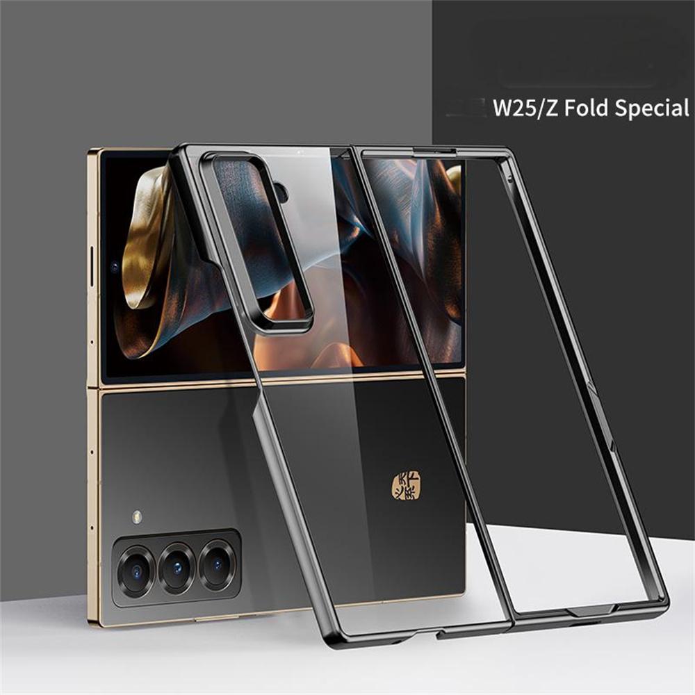 Покрытие Телефонный чехол Для Samsung Galaxy Z Fold 6 5 5G Специальное издание SE W25 SM-F958N Жесткий ПК Прозрачный Защита Камеры Задняя крышка