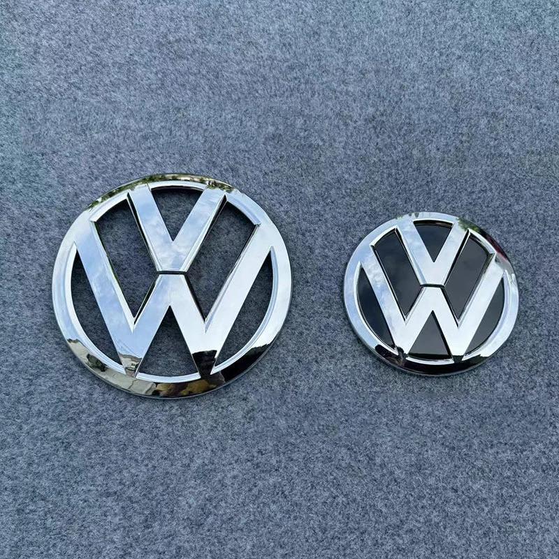 2025 Hot Volkswagen CaravelleT6 2016-2019 ABS Polished Black Replaceable Front Grille and Rear Luggage Emblem Car Accessories