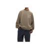 Fear of God Мужские топы Essentials из флиса с круглым вырезом цвета «меланжевый серый» 192HO246261F
