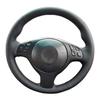 Hand Stitched Microfibre Leather Car Steering Wheel Cover For BMW E46 E39 330i 540i 525i 530i 330Ci M3 2001 2002 2003