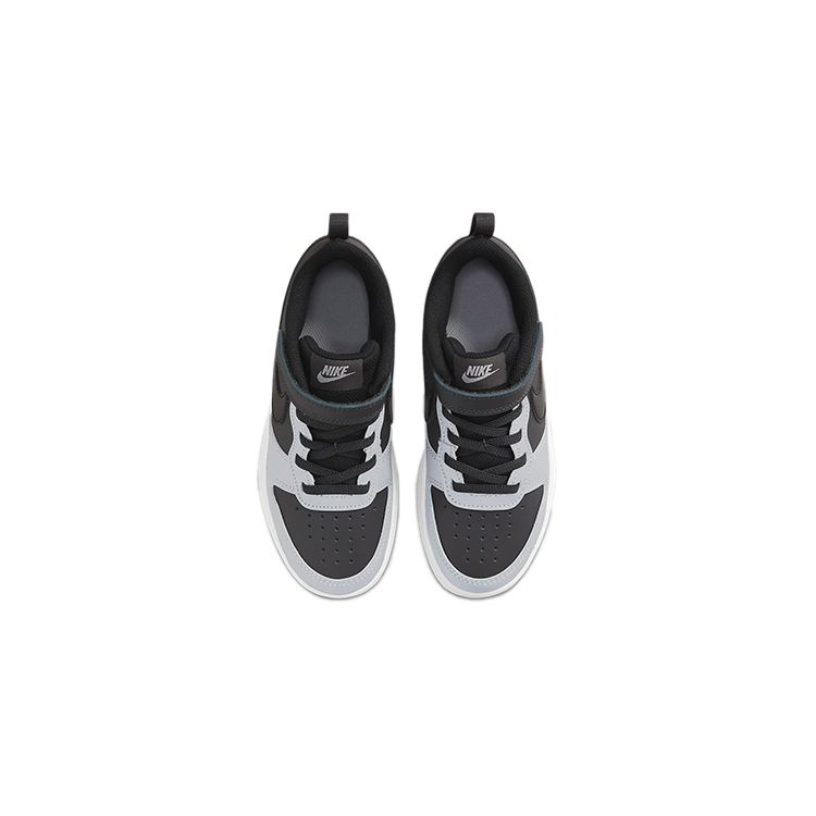 Nike Кроссовки Court Borough Low 2 PS Anthracite Stadium Grey Kids Pure-Platinum Black BQ5451-014