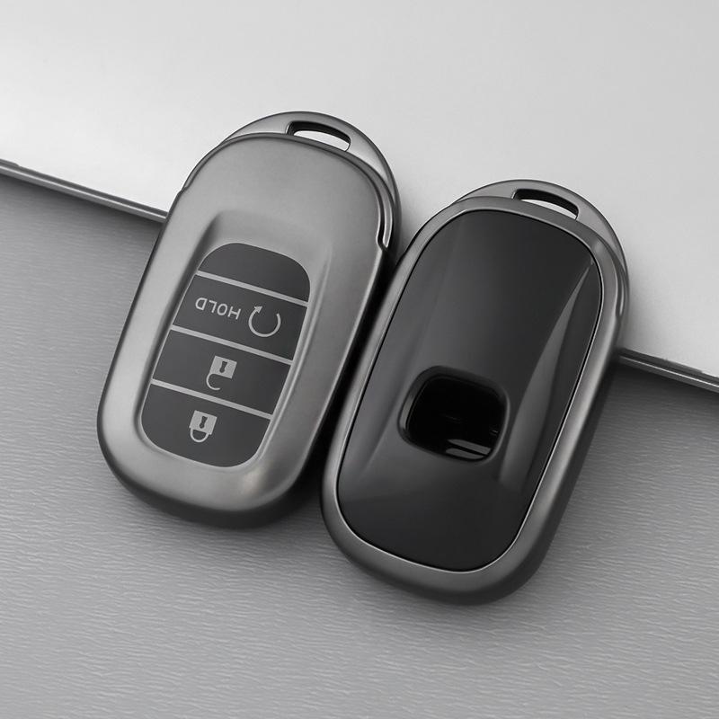 Чехол для ключа Honda: Подходит для Civic, Accord, CRV, Haoying, Guandao, Inspire, URV, Envix (10-е поколение)
