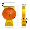 Energy Saving Solar Industrial Warning Lights  Safety Sign for Construction Factory