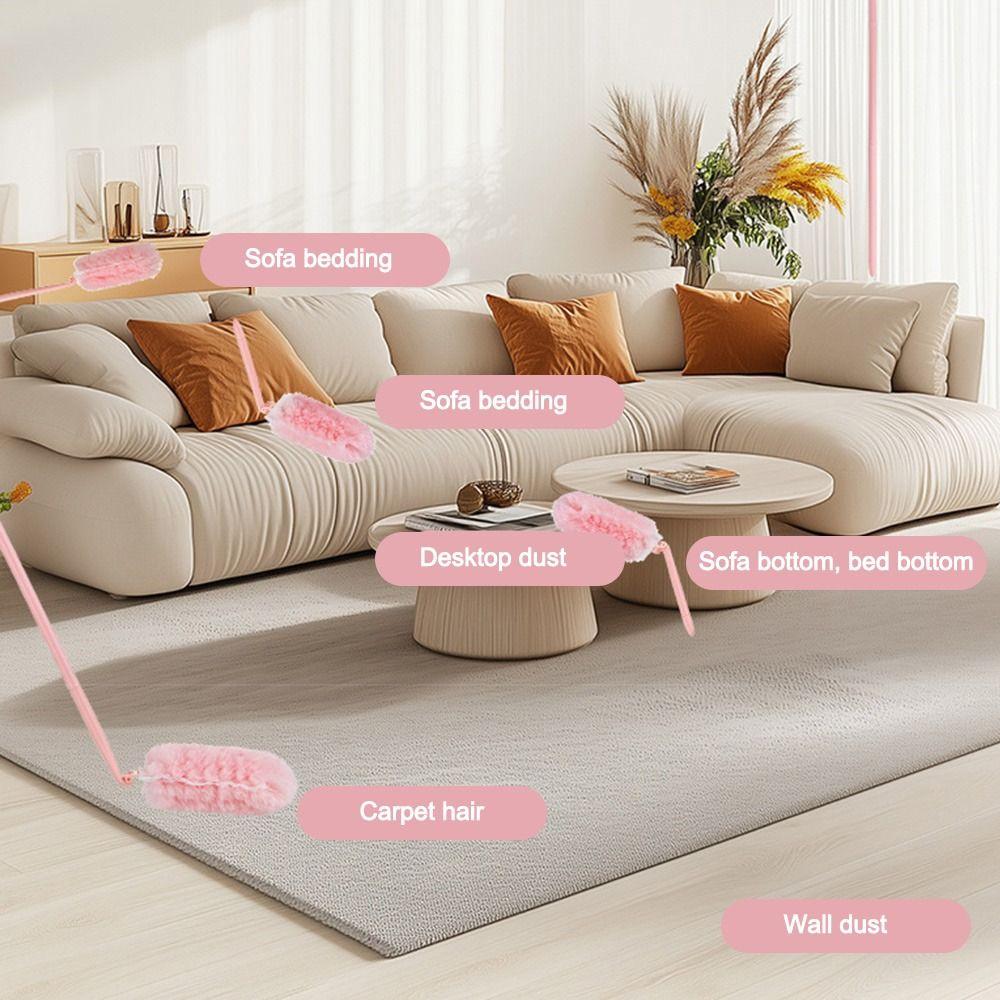 Adjustable Dust Duster Electrostatic Adsorption Household Cleaning Artifact