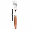 Ручка из дерева сапеле Нержавеющая сталь 304 Западные столовые приборы