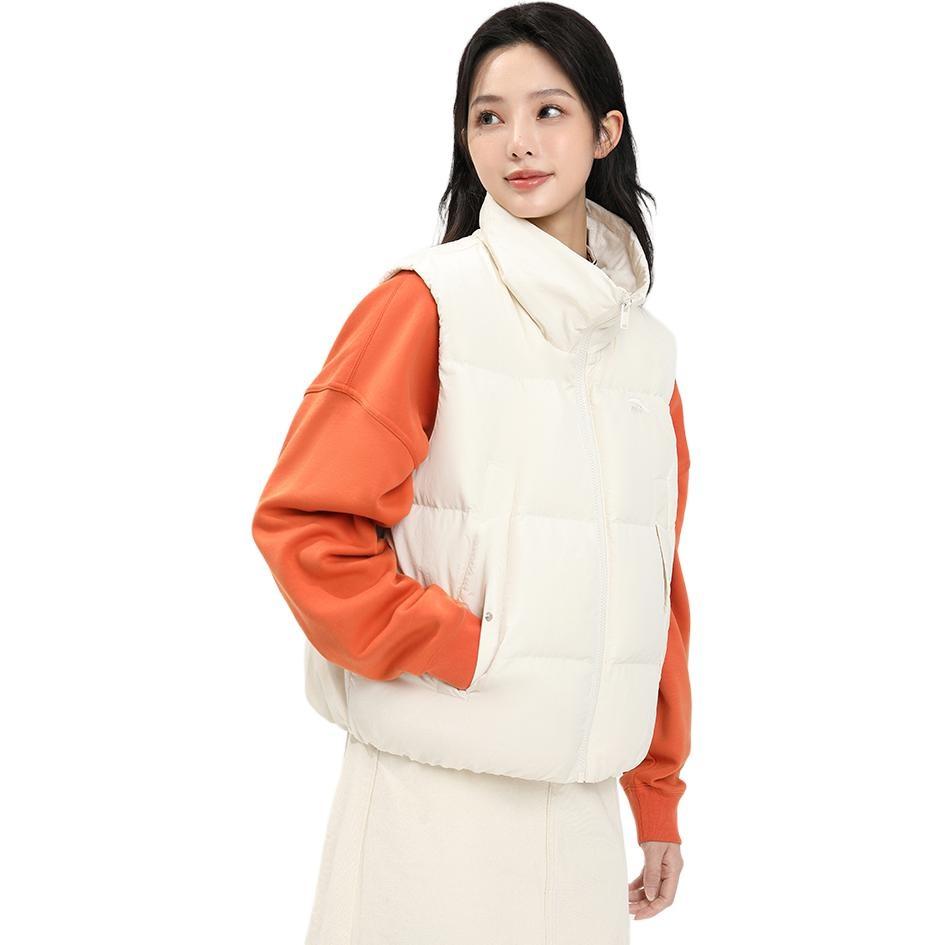 Anta Lifestyle Collection Sports Lifestyle Collection Vest Women's Euryale Stone White 162348902-2