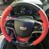 Для Cadillac ATS ATS-L 2013- CTS ELR 2014-2018 Ручная прошивка Нескользящая Напапи Кожа Углеродное волокно Чехол на руль автомобиля