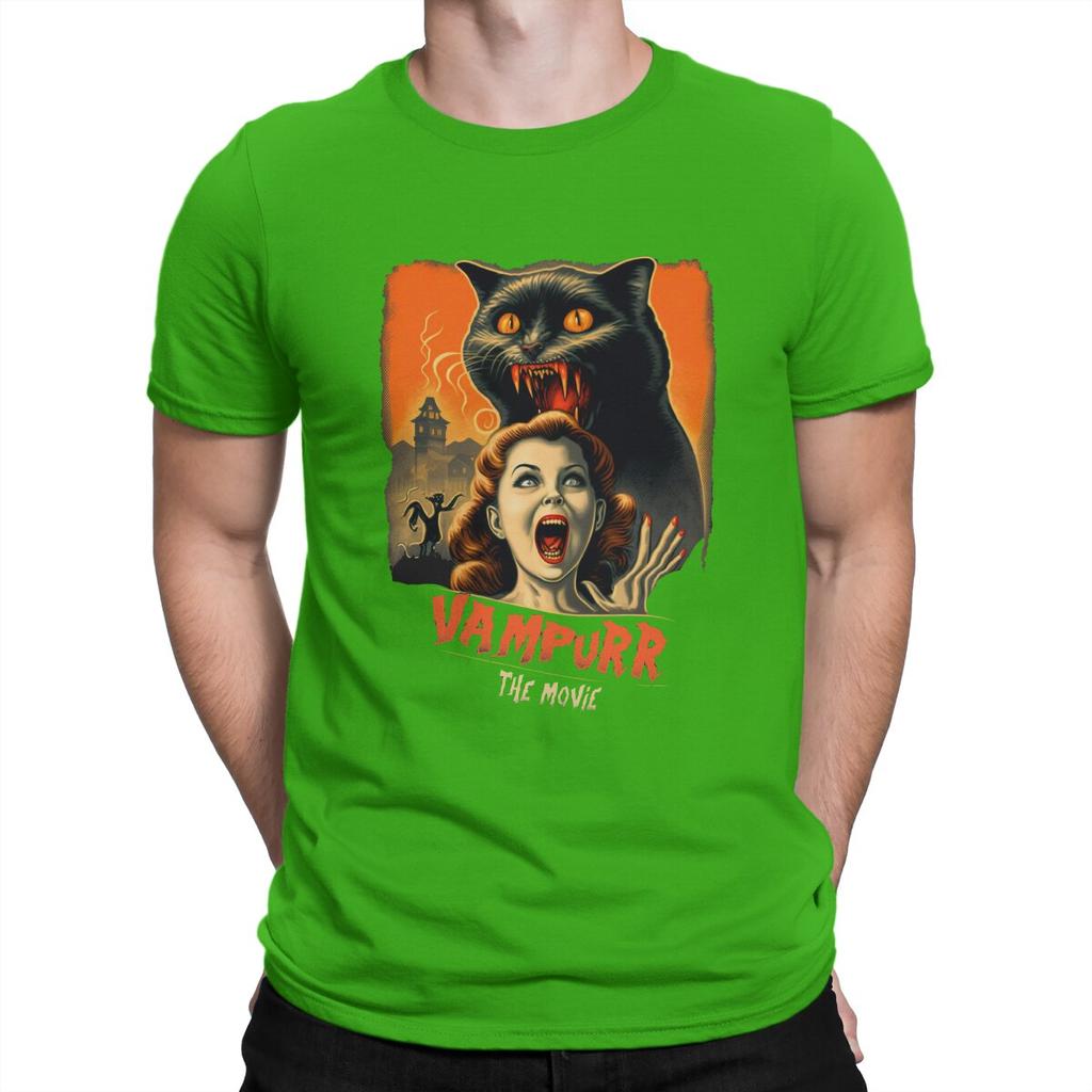 Футболка в стиле хип-хоп Vampurr The Movie Cat The Return Of Vampurr, футболка для отдыха, новинки для взрослых