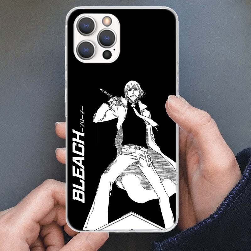 Чехол для телефона Bleach Синдзи Хирако для iPhone 17 16 15 14 13 12 11 Pro Max Mini Plus Air 7 SE 8 Мягкий силиконовый печатный корпус Funda 17