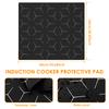 Induction Hob Protector Mat Silicone Induction Cooktop Scratch Cover Multipurpose Electric Stove Mat Cooktop Scratch Protector