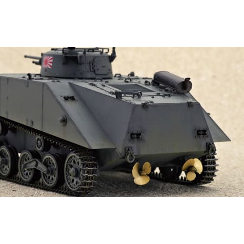 PLATZ/MONO Dragon 1/35 Scale Scale Model Kit MD008 Tanks of the World 8 WWII Japanese Amphibious Tank Type 2 Kami (Special Type) Plastic Model Kit (Ta