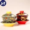 Керамический традиционный C nese Gaiwan с ручной росписью офисный чайник Дракон Ретро чайные чаши с крышкой Посуда для напитков