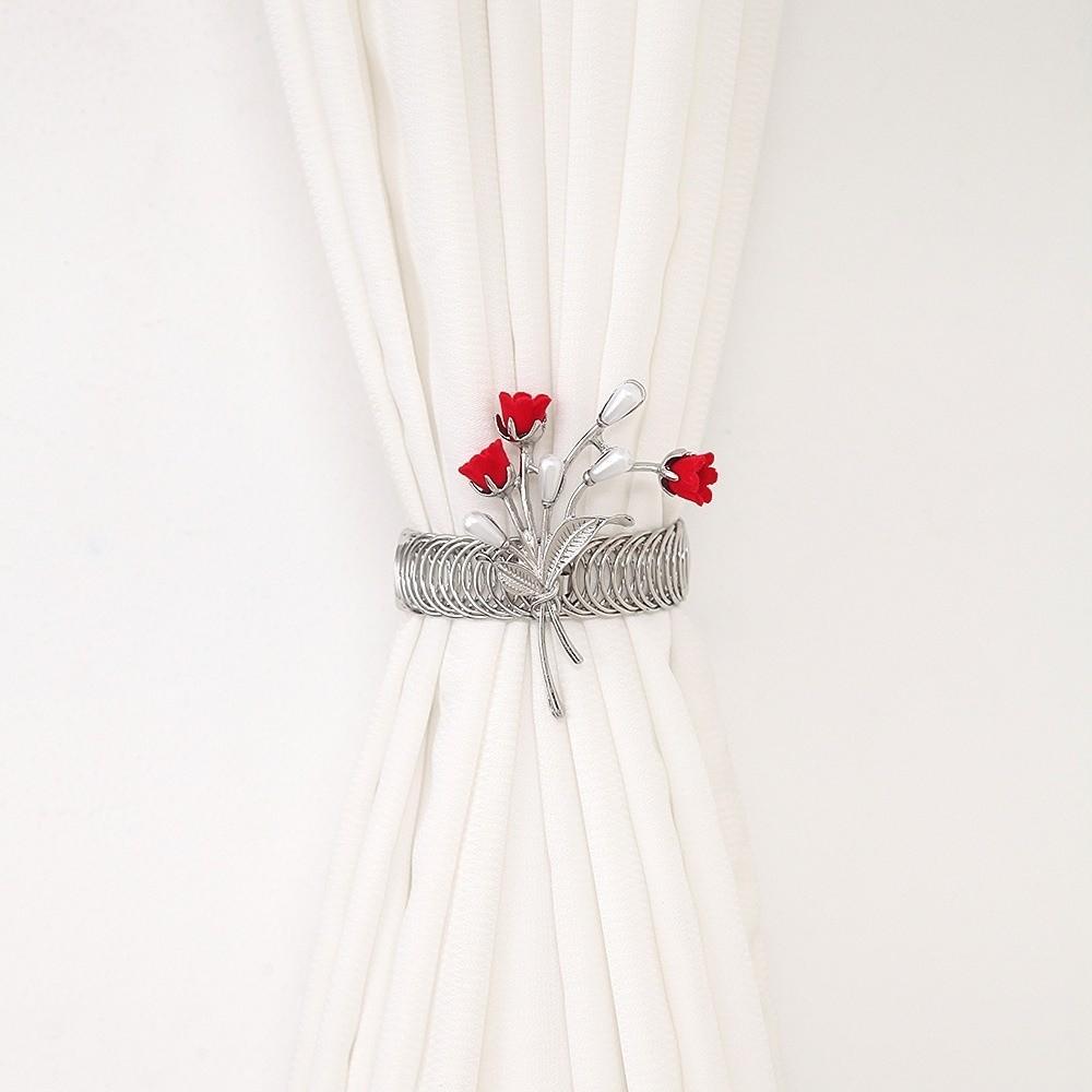 Beautifully Metal Curtain Clips Adjustable Curtain Buckle Curtain Tiebacks  Bedroom