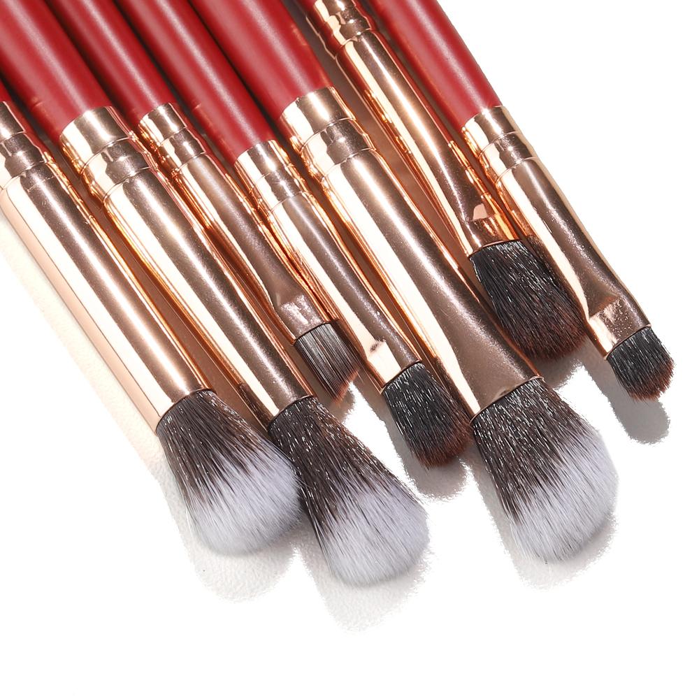 Новые 7 шт., высококачественные кисти для красных глаз, кисть для макияжа глаз, инструмент для теней для век, косметический набор для красоты