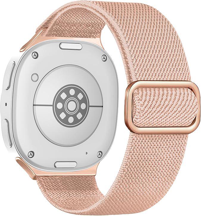 Совместимый нейлоновый эластичный ремешок для Samsung Watch8 - Унисекс, Спортивный, Модный