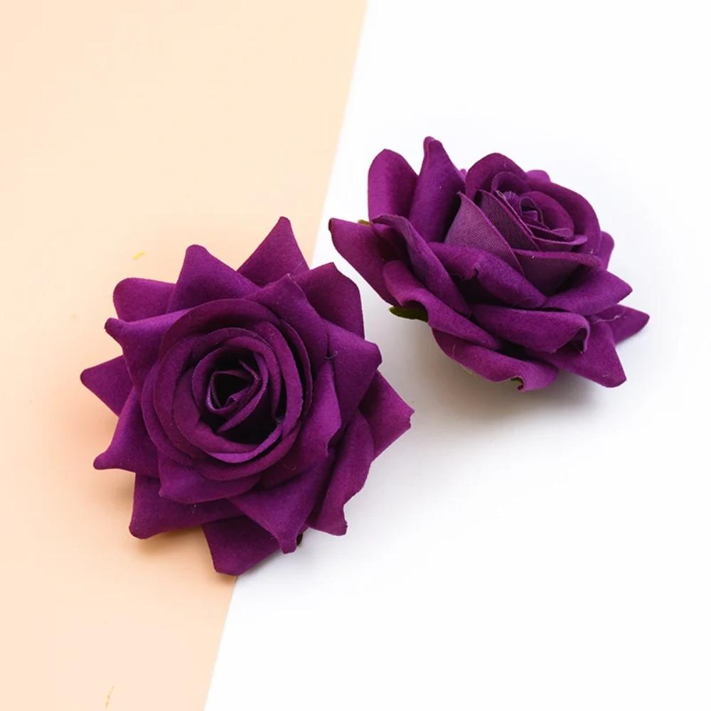 10 см Головка шелковой розы DIY Искусственные цветы Искусственные розы Цветы Вечеринка Свадебный декор