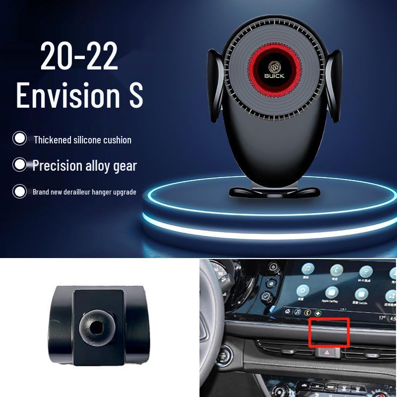 Buick Excelle Regal Verano GL8 Envision Car Phone Holder: New Navigation Gravity Mount