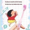Leizhi Crayon Shin-chan Adult Soft Bristle Toothbrush 2-Pack
