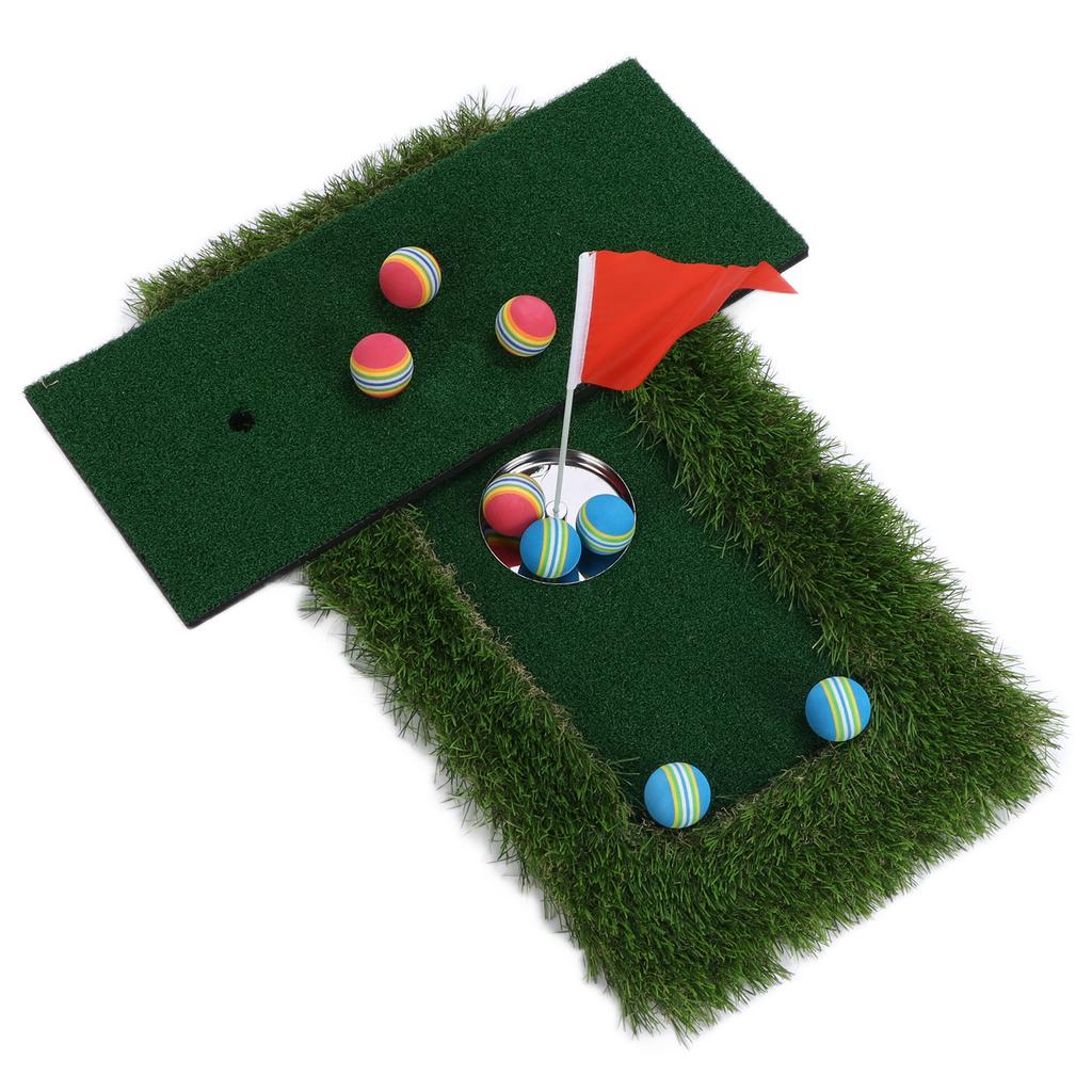 Golf Floating Putting Green Practice Mat 30x60cm Mini Indoors Outdoor Golf Carpet Mat