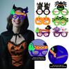 Fluorescent Halloween Glasses For Glow The Dark Spider Party Accessories Fit Lightweight For Halloween Photoshoots And Festive Celebrations