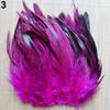 50Pcs 13-20cm Natural Cock Rooster Tail Feathers for DIY Clothes Decor