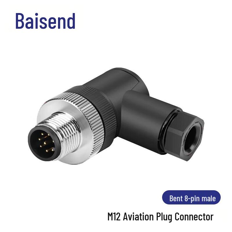 BOSENDE M12 Waterproof Solderless Aviation Sensor Connector