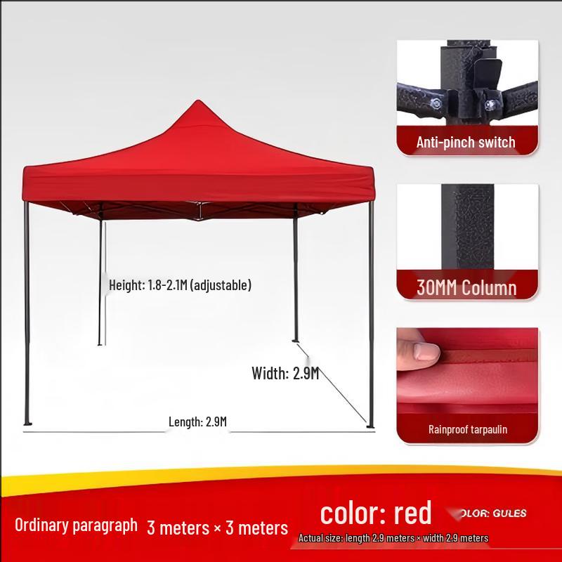Heavy-Duty Folding Outdoor Pop-Up Canopy