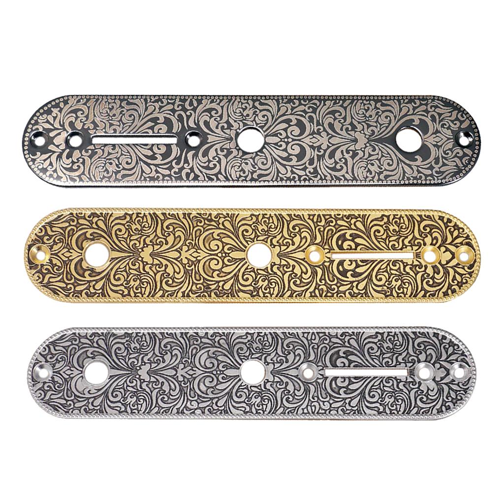 Бридж для электрогитары из цинкового сплава, пластина управления переключателем для TL-замен