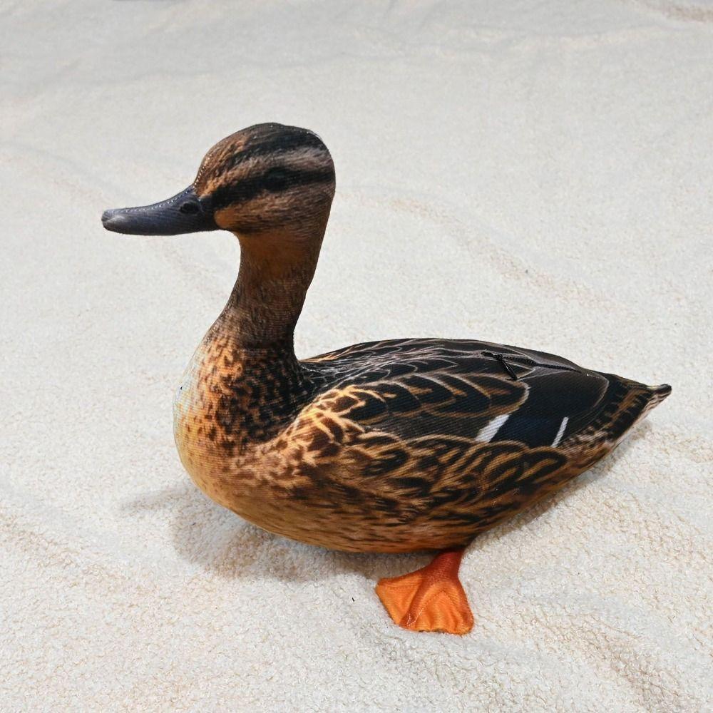 Vivid Lifelike Simulation Plush Duck Stuffed Animal Duck Plush Pillow Stuffed Duck Kids Toy