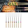 Marshmallow Roasting Sticks-Smores Skewers for Fire Pit Kit-Hot Dog Camping Accessories Campfire Marshmellow Fork 12.2